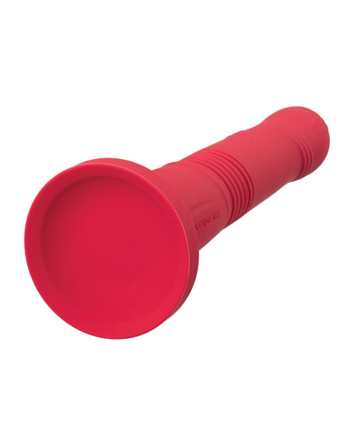 Lovense Gravity Thrusting Dildo - Red