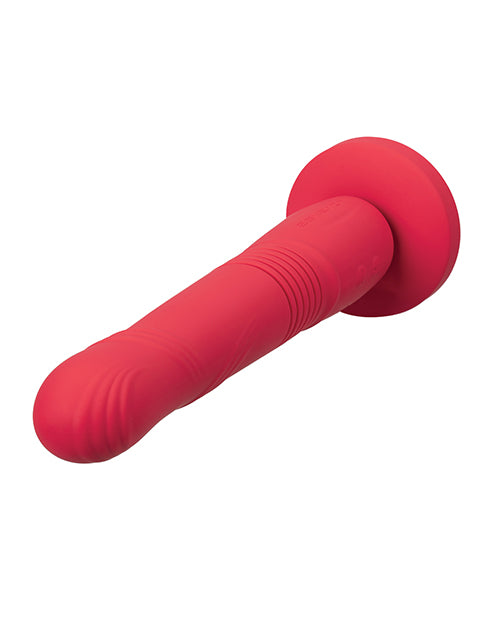 Lovense Gravity Thrusting Dildo - Red