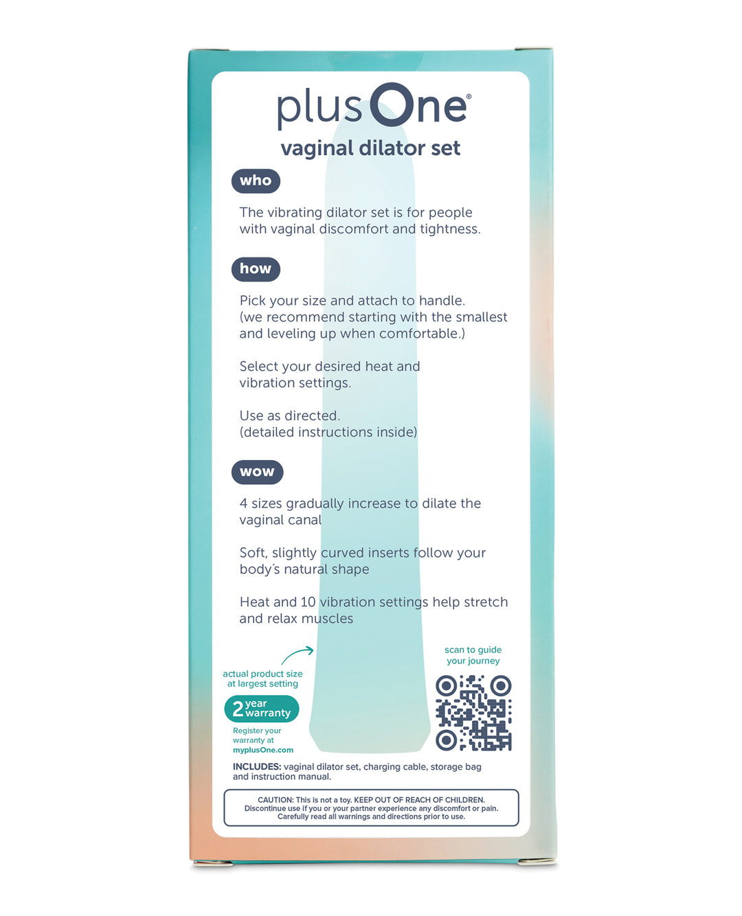plusOne Vaginal Dilator Set