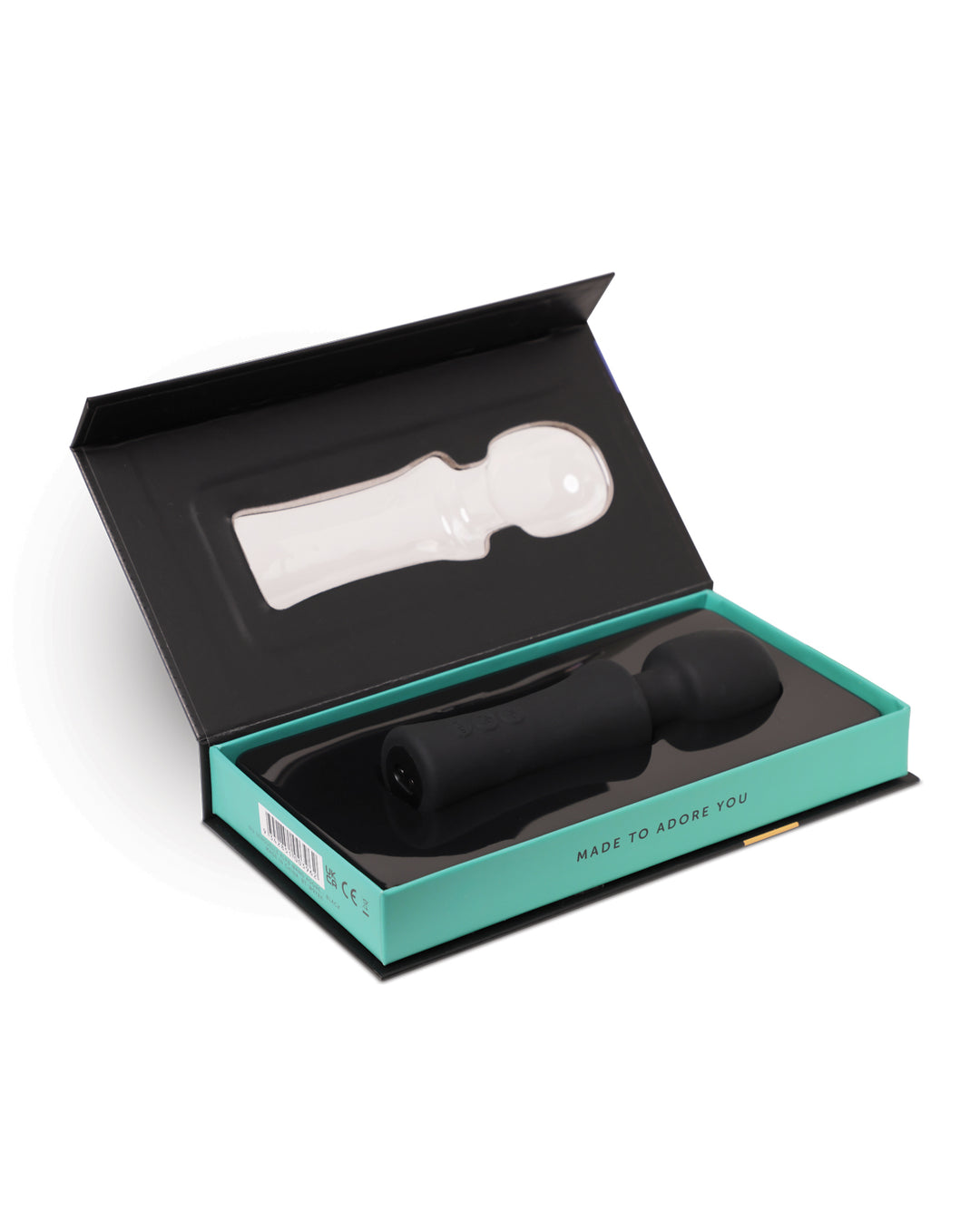 Nu Sensuelle Adore XRL8 Wand w/Heat - Black