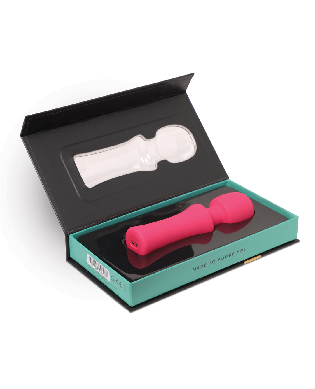 Nu Sensuelle Adore XRL8 Wand w/Heat - Hot Pink