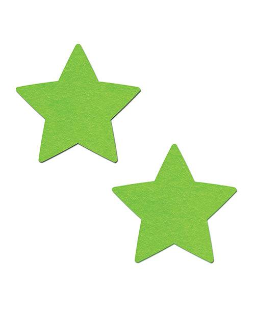 Pastease Star - Glow in the Dark Green O/S