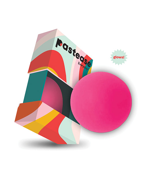 Pastease HALOS Silicone Nipple Covers w/Travel Box - Neon Pink A-C Cup 10 or More Uses