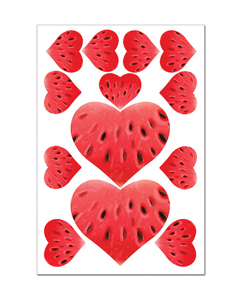 Pastease Tastease Edible Pasties &amp; Pecker Wraps - Watermelon O/S
