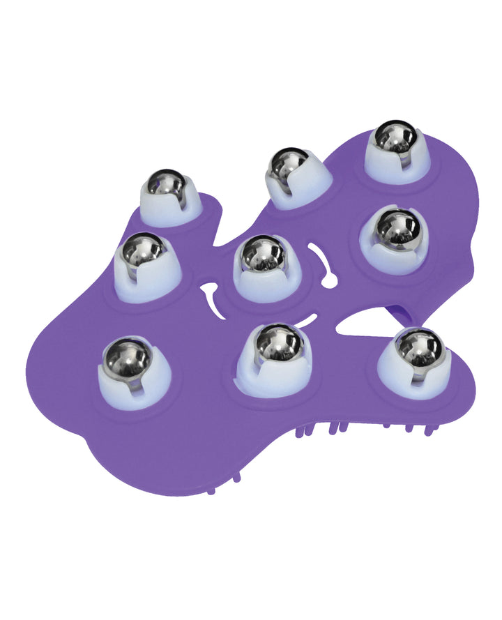 Fuzu Glove Massager - Neon Purple