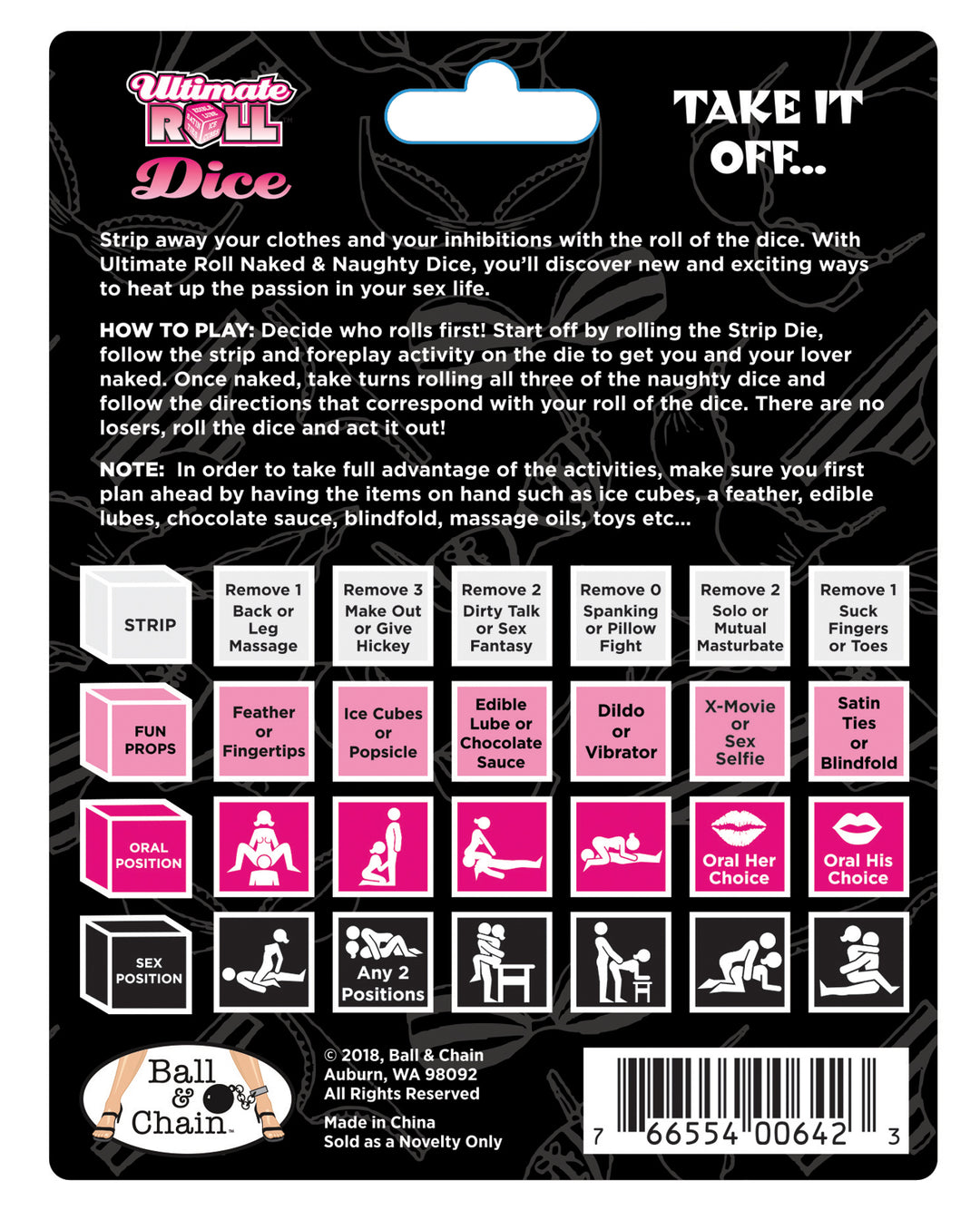 Ultimate Roll Naked &amp; Naughty Dice