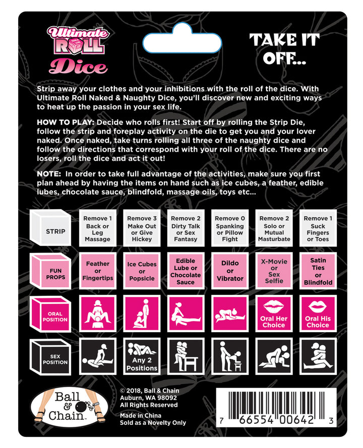 Ultimate Roll Naked &amp; Naughty Dice