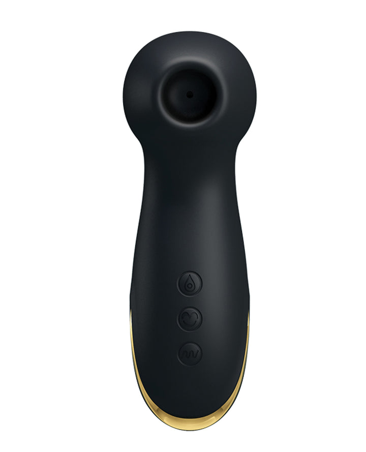 Pretty Love Hammer Sucking &amp; Vibrating - Black &amp; Gold