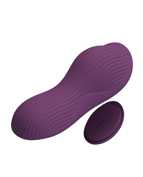 Pretty Love Mane Magnetic App-Controlled Panty Vibe - Purple