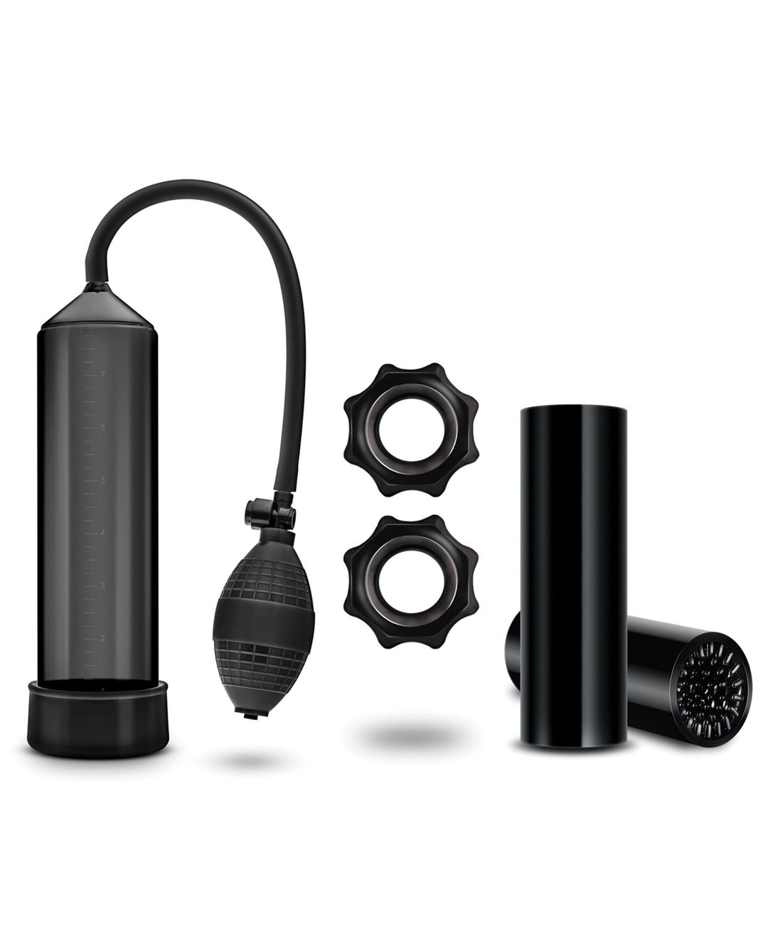 Blush Quickie Kit - Thick Cock Black