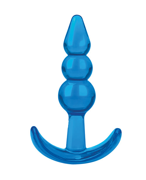 Blue Line C &amp; B 3.75" Beginners Beaded Plug - Jelly Blue