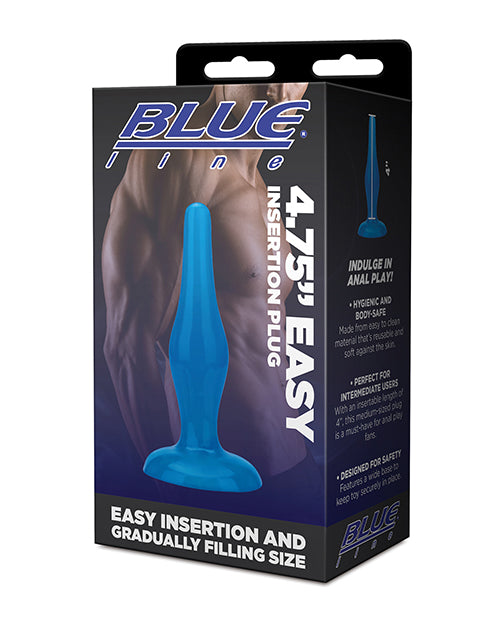 Blue Line C &amp; B 4.75" Easy Insertion Plug - Jelly Blue
