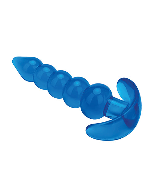 Blue Line C &amp; B 4.5" Beaded Plug - Jelly Blue Medium