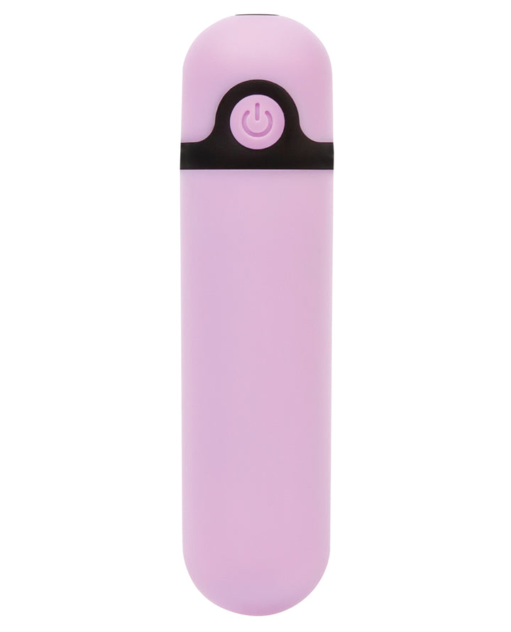 Simple &amp; True Rechargeable Vibrating Bullet - Purple
