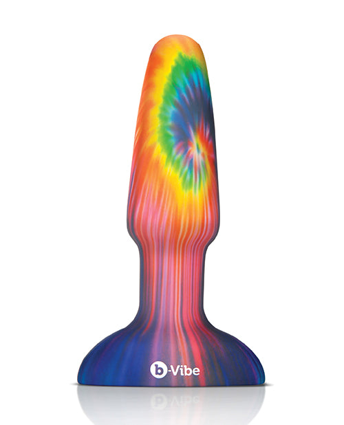 b-Vibe Peace &amp; Love Tie-Dye Rimming Plug - Special Edition