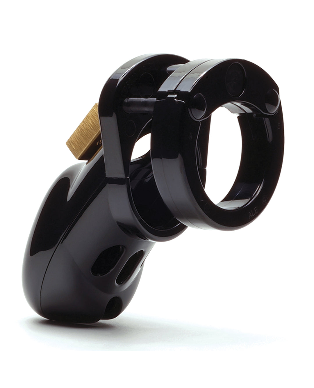 CB-3000 3" Cock Cage &amp; Lock Set - Black