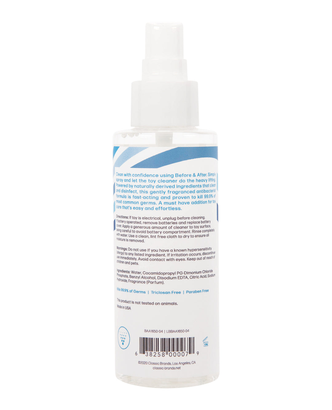 Before &amp; After Spray Toy Cleaner - 4 oz