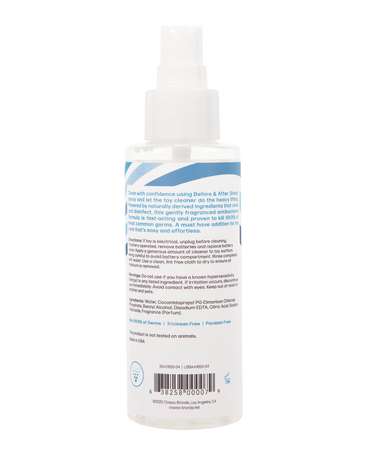 Before &amp; After Spray Toy Cleaner - 4 oz