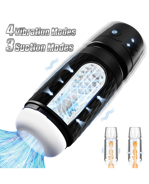 The Warrior Sucking &amp; Vibrating Masturbator