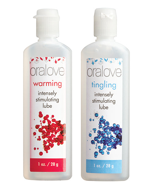 Oralove Delicious Duo Flavored Lube - Warming &amp; Tingling