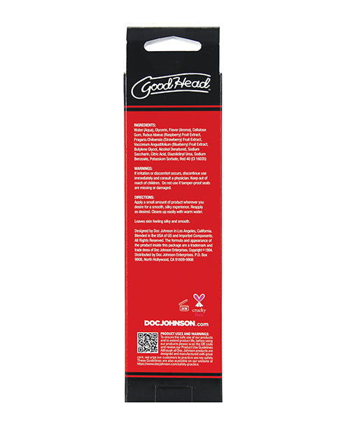 GoodHead Oral Gel - 4 oz Sweet Strawberry