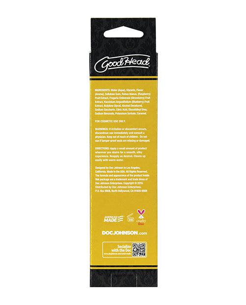 GoodHead Oral Gel - 4 oz French Vanilla