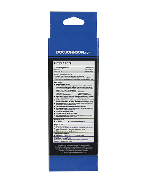 GoodHead Deep Throat Spray - Blue Raspberry