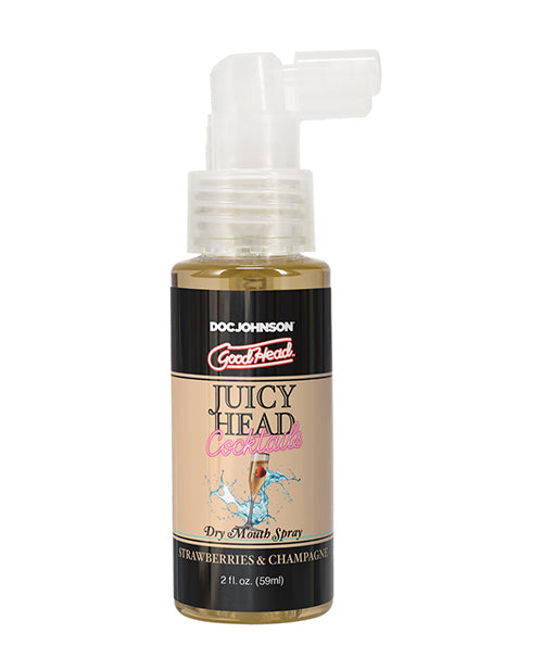 GoodHead Juicy Head Cocktails Dry Mouth Spray - Strawberries &amp; Champagne