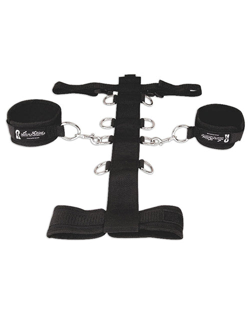 Lux Fetish 3 pc Adjustable Neck &amp; Wristraint Set