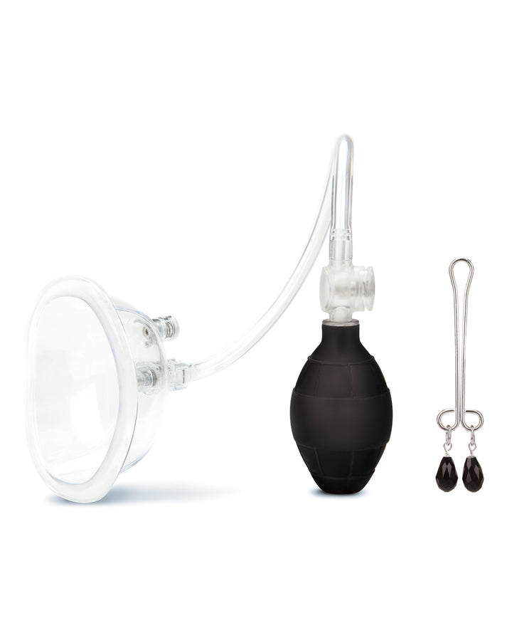 Lux Fetish Deluxe Pussy Pump w/Quick Release Valves