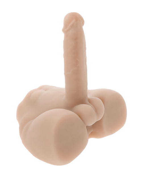 Evolved Easy Rider Thrusting &amp; Vibrating Life-Like Dildo - Light