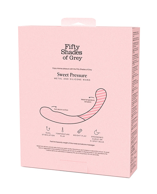 Fifty Shades of Grey Sweet Pressure Silicone &amp; Metal Wand