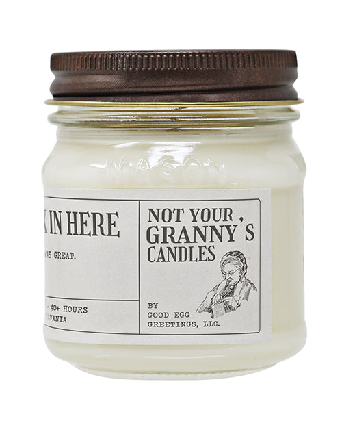 We Just Had Sex In Here - Funny Candle 8 oz Soy Wax