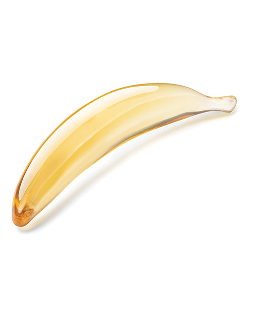 Glas 7" Dildo Banana Joy