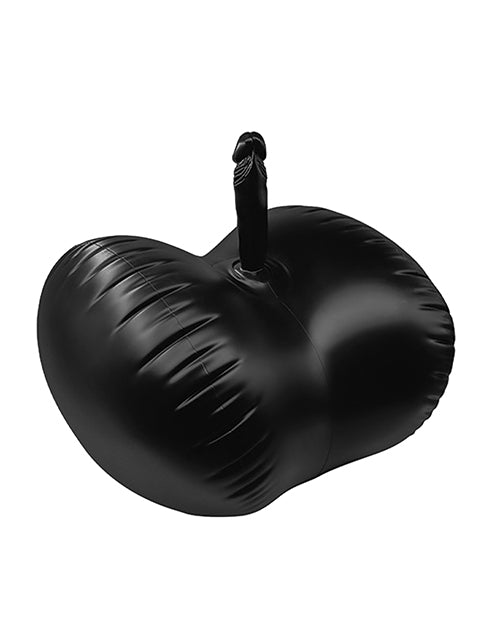Bouncy Baller Inflatable Cushion w/Dildo &amp; Foot Pump