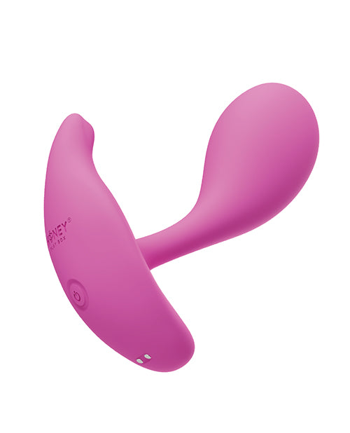 Oly 2 Pressure Sensing App-Enabled Wearable Clit &amp; G Spot Vibrator - Pink