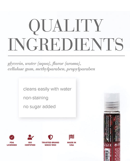 JO H2O - Cherry Lubricant 1 oz