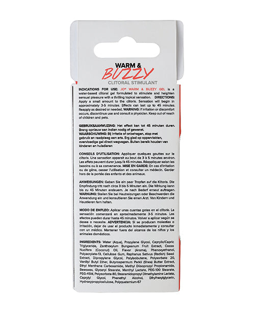 JO Warm &amp; Buzzy - Original Stimulant 0.34 oz