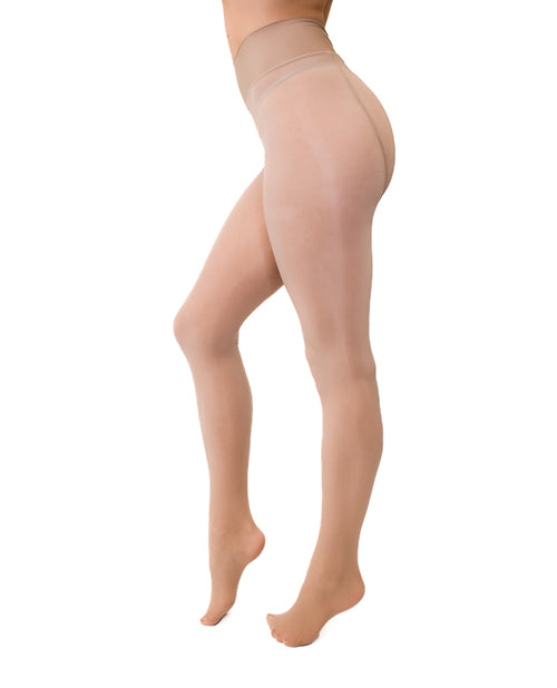 Kix'ies Strong &amp; Silky Nude Tights - Nude S/M