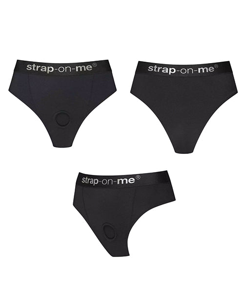 Strap On Me Idole Lingerie Harness - Black LG