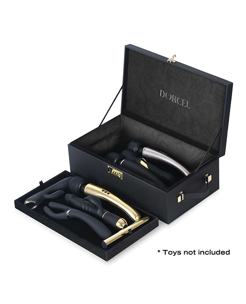 Dorcel Le Coffret Prestige Edition Built-in Combination Lock Storage Box - Black