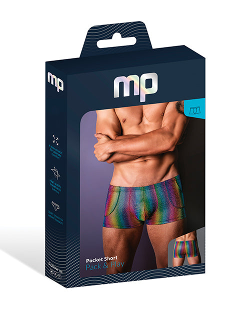 Pack &amp; Play Pocket Short - Rainbow LG