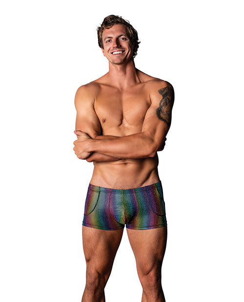 Pack &amp; Play Pocket Short - Rainbow MD