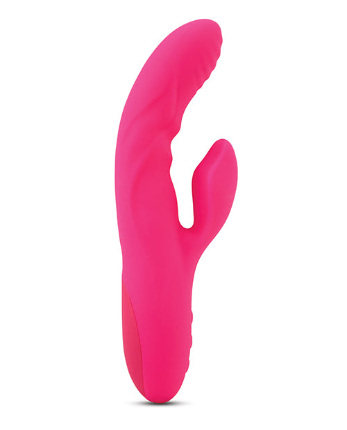 Nu Sensuelle Nubii Kiah Turbo Boost &amp; Heating Dual Stim Rabbit - Pink