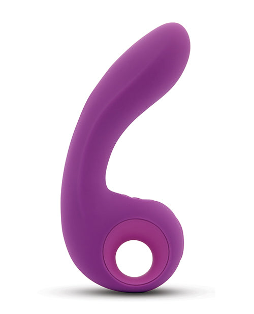 Nu Sensuelle Raine Nubii Tapping Vibe w/Turbo Boost &amp; Warming - Purple