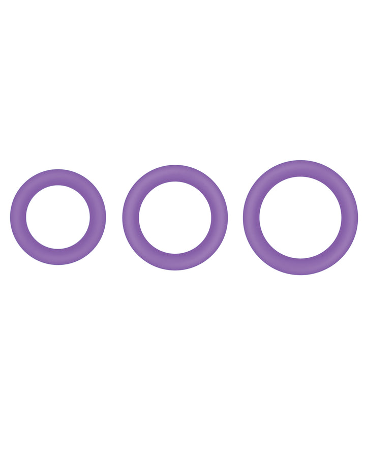 Firefly Halo Medium Cockring - Purple