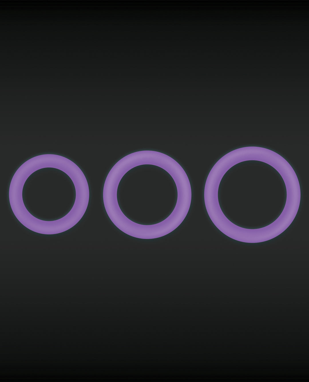 Firefly Halo Medium Cockring - Purple