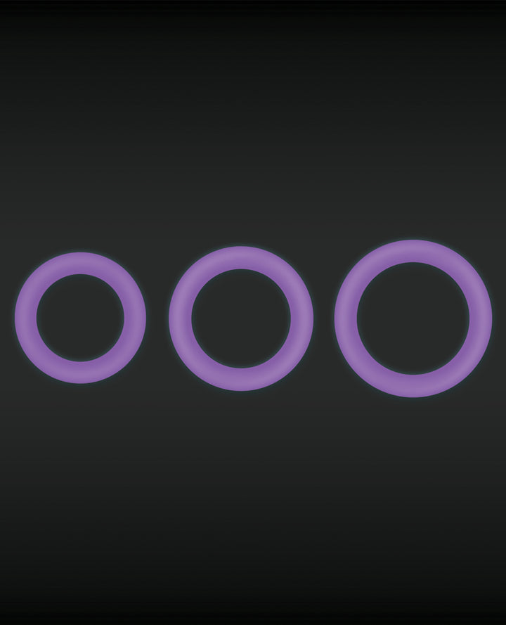 Firefly Halo Medium Cockring - Purple
