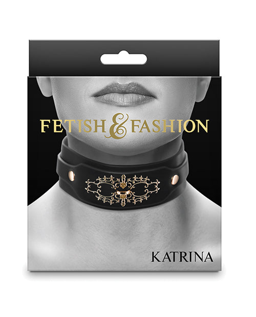 Fetish &amp; Fashion Katrina Collar - Black