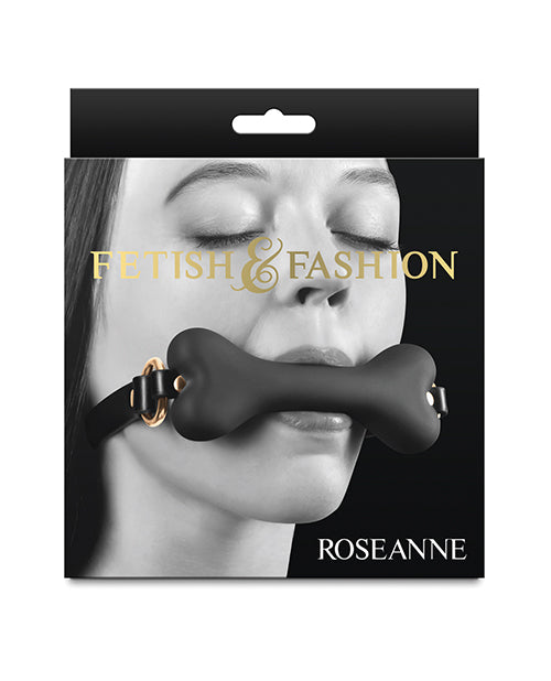 Fetish &amp; Fashion Roseanne Ball Gag - Black